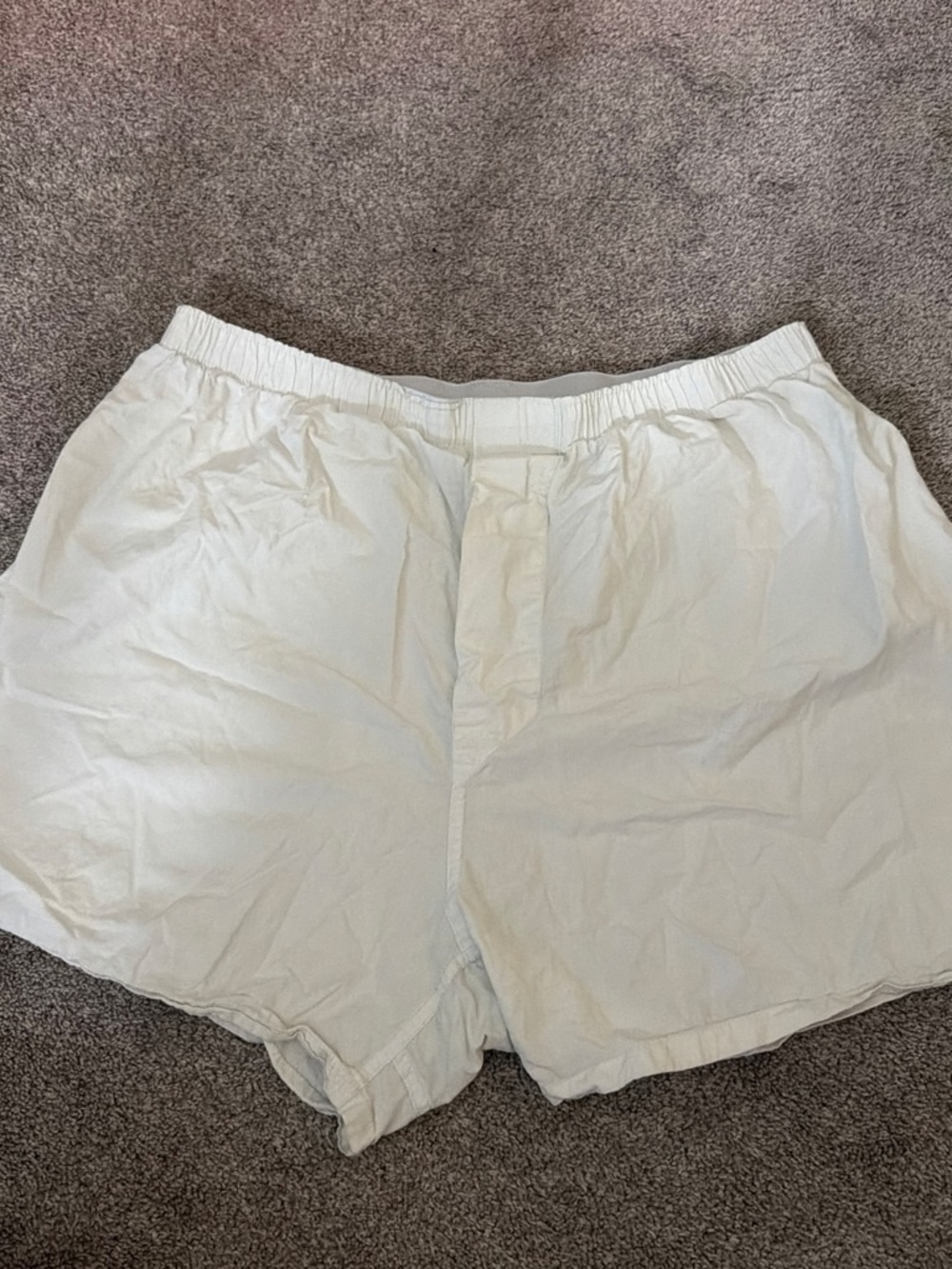 Stafford White Men’s Boxer Shorts - Classic Cotton